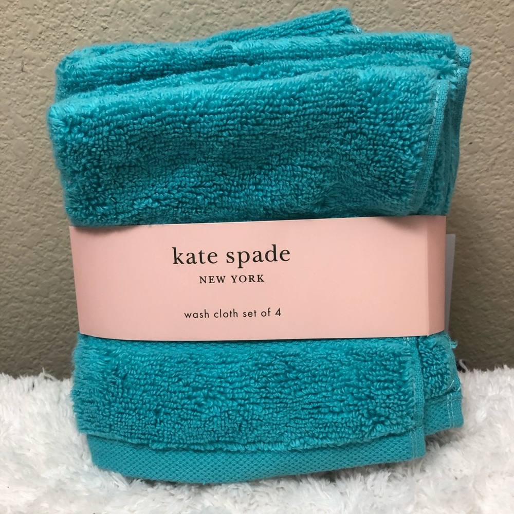 Kate Spade 4 pc washcloth